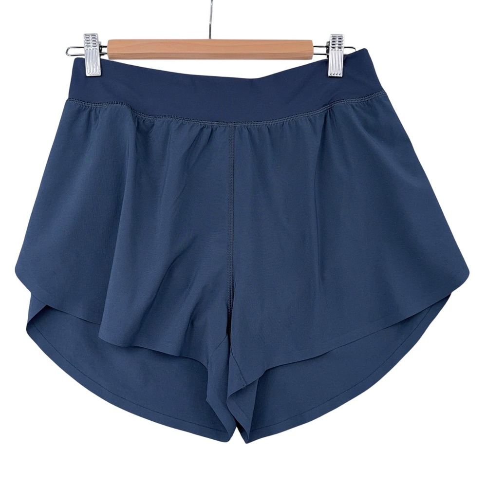 CRZ YOGA Navy Blue Women's Athletic Shorts